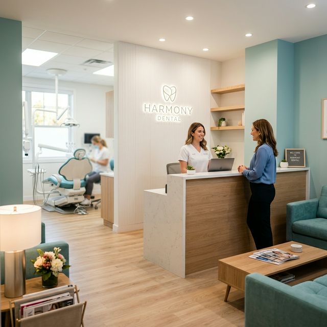 Modern dental office in Omaha